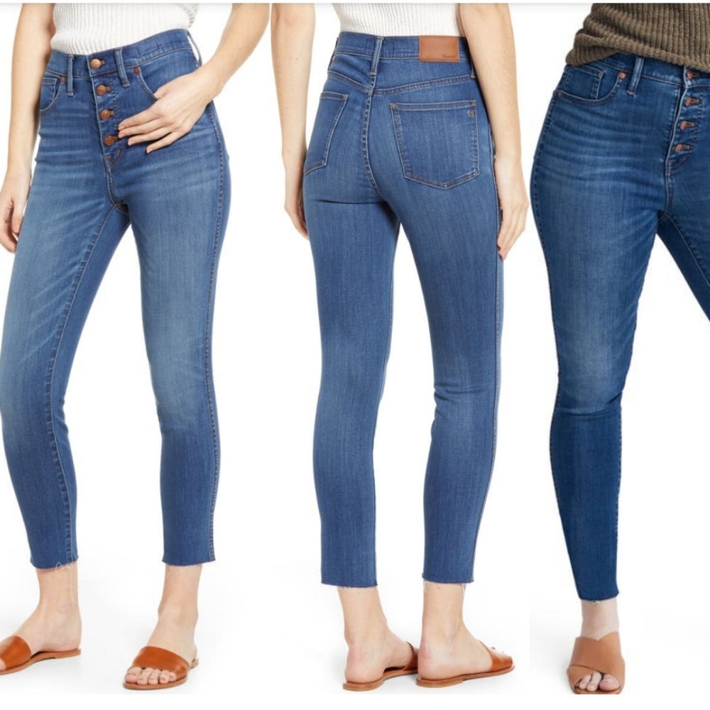 Madewell 10” High Rise Skinny Jeans Size 24